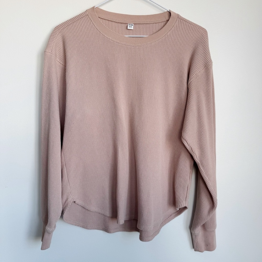 UNIQLO | Waffle Crew Long Sleeve